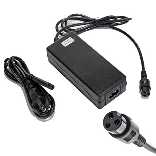 Evaplus 24V (36W) Battery Charger Standard 3-Prong Inline For Razor E100 E200 E300 E125 E150 E500 E175 Pr200, E225S E325S Mx350, Pocket Mod, Sports Mod, And Dirt Quad #TOP4