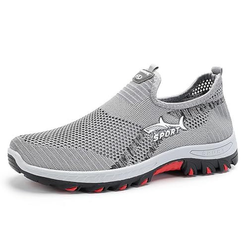 Jarv Cooling Comfort Sneaker for Men Women, 2025 New Breathable Barefoot Mesh Shoes Lightweight Anti-Slip