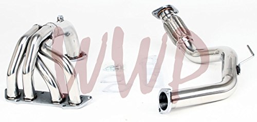 Stainless Steel Performance Exhaust Header Manifold Kit For 99-05 Toyota MR2 Non-Turbo 2.2L