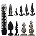 Marilia 10 Set di dispositivi di Allenamento per Uomini e Donne, Ạnẹl Plùg principiante Bûtt Pl'ugs Kit di Allenamento in Silicone