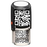 QR Code or Logo Custom Rubber Personalized Custom Stamp Self Inking or Wood Handle (2 Inch)