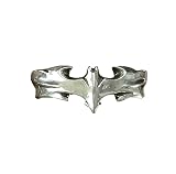 Solide 925 Sterling Silber Fledermaus Ring für Männer Frauen ~ Charms Ring ~ Größe 7~15,