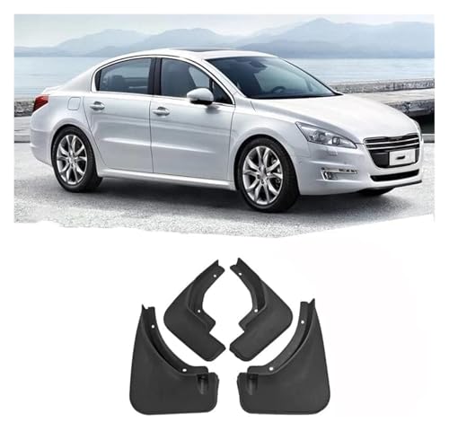 Garde-boue bavettes Peugeot 508 accessoires voiture protection avant arrière 4pc