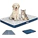 KROSER Coussin pour Chien Réversible 76cm Matelas Chien, Doublures de Preuve,Couvercle Lavable Amovible,Tapis pour Animaux de Compagniee Adapté aux Chiens Moyens Jusqu’à 20kg