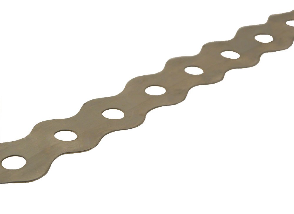 BAND-IT All Purpose Band, AE4259, 316 Stainless Steel, 1/2" Wide x 0.030" Thick, Hole Diameter 3/16", (82.5 Foot Roll)