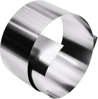 304 Stainless Steel Foil Roll, 0.5mm x 40mm x 1M, Metal Strip Sheet for Industry Machinery Electronic Equipment Hardware, Silver