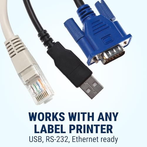 McAuley Labels GoDEX T-30 Label Rewinder Machine - 8” Wide Label Roller Machine for Desktop or Industrial Printers, for Large-Volume Printing - Industrial-Grade Tension Control & Smooth Media Feed