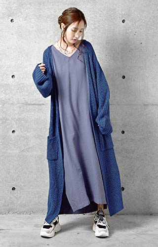 HUG.U『ロングニットカーディガン』