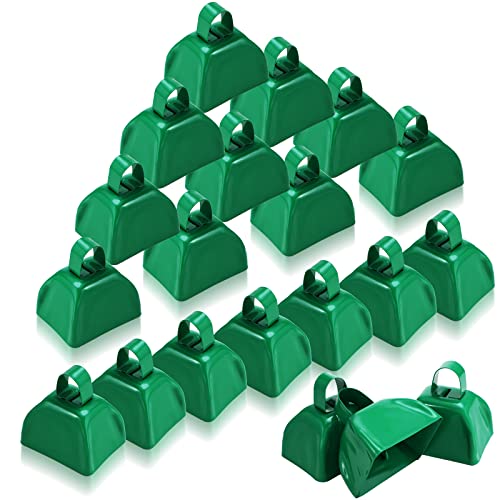 Cloches de supporter vertes pour match de football et fête d'équipe