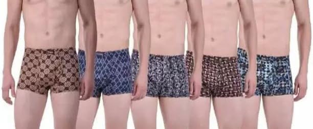 GenericAP Garments Store Multicolor Pack of 5 Men Trunk (36@&^ CK Underwear- 5-L)