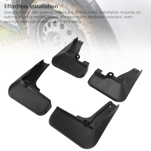 Garde-Boue pour Crosstrek 2024-2026 : Installation Facile et ABS Durable