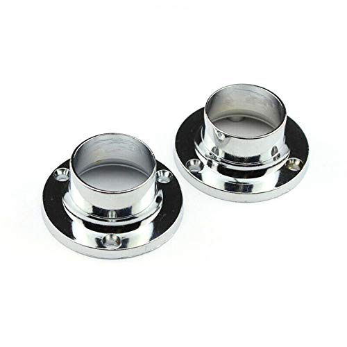 Socket Einde Ondersteuning, 4 STKS Garderobe Spoorstaaf