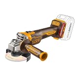 Ingco Cagli221253e Akku-Winkelschleifer, 20 V, 125 mm, 1200 W, bürstenlos, 3 Geschwindigkeiten, nur Körper