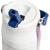 STANLEY IceFlow Flip Straw 2.0 Botella, 24 oz, Team White Dark Blue miniatura 6