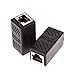 Haitronic 2 Pack RJ45 Coupler ethernet Cable Coupler LAN Connector Inline Cat7/Cat6/Cat5e Ethernet Cable Extender Adapter Female to Female