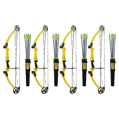 Genesis Archery Compound Bow Archery Kit w/Adjustable Draw Length 15