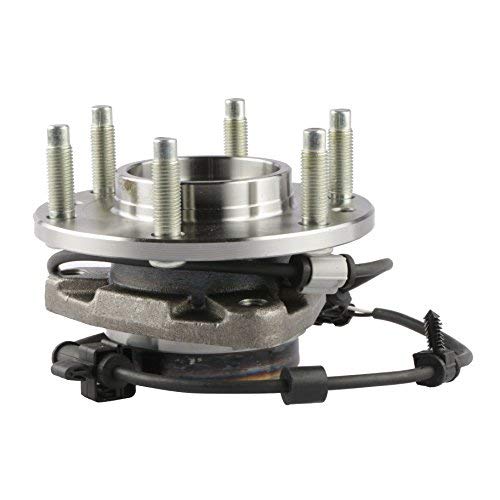 Mostplus Wheel Bearing Hub Front Wheel Hub And Bearing Assembly 513188 Compatible For 2002-2009 Gmc Chevy With Abs 6 Lug #TOP4
