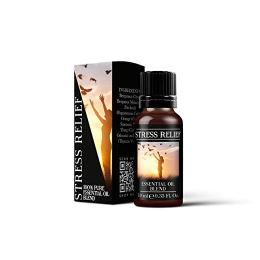 Mezcla de aceites Esenciales para aliviar el estrés - 10 ml - 100% Puro