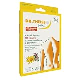 Dr. Theiss – 6 Cerotti Arnica e Artiglio del Diavolo – Patch Lenitivi Effetto Caldo Riattivabile (24 Ore) – Fascia Termica per Tensioni Muscolari, Cervicale e Schiena – 8x13 cm