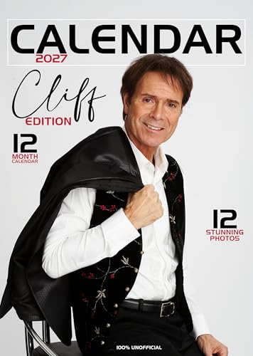 Cliff Richard - A3 Calendar 2027