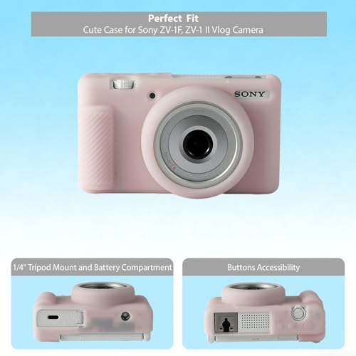 Funda de silicona para Sony ZV-1F y ZV-1 II Vlog miniatura 5