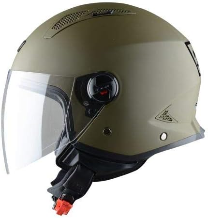 Astone Helmets - MINIJET monocolor- Casque jet - Casque jet urbain - Casque  moto et scooter compact - Coque en polycarbonate - Army M : Amazon.it: Auto  e Moto