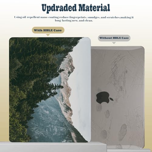 Carcasa MacBook Pro 13 A2289 A2159 con acabado plástico premium y protector de teclado EU 2