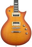 ESP LTD EC-1000T Electric Guitar, Honey Burst Satin