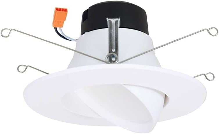 Halo La56069301ewh Led Adjustable Gimbal Retrofit Kit, 9 Watts, 120 Volt