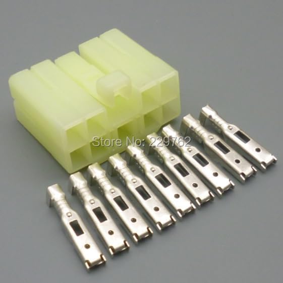 Shhworldsea 10Sets 3 Series 9 pin Way car Electrical Female Plug auto Wire Connector sokcet 7119-3090