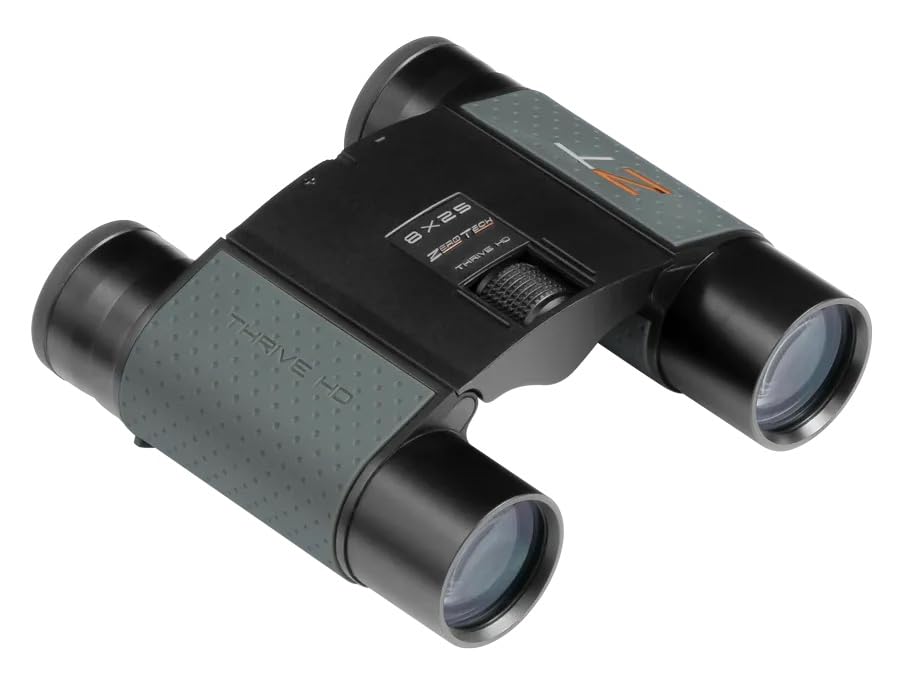 Binoculares ZeroTech Thrive HD Roof Prism 8x25mm Compactos miniatura 2
