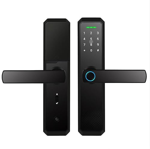 Joyhappst Image Color New Safety Smart Door Lock Ox8 Security Intelligent Biometric Fingerprint Lock Ttlock App Ic Card With Key Password Unlock