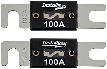 Install Bay ANL100-10 - 100 Amp ANL Fuses (10 Pack),Black