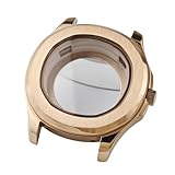 ROUREOX Cassa Orologio Forma Cuscino 44mm PVD Acciaio Inox Vetro Minerale Fondello Trasparente Movimento Automatico NH35 per Patek Philippe Aquanaut-A2 44MM
