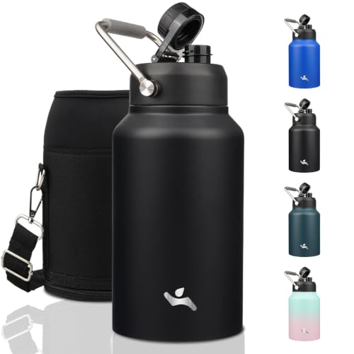 Image of Konokyo 87 oz Insulated Stainless Steel Water Bottle Jug with Handle
