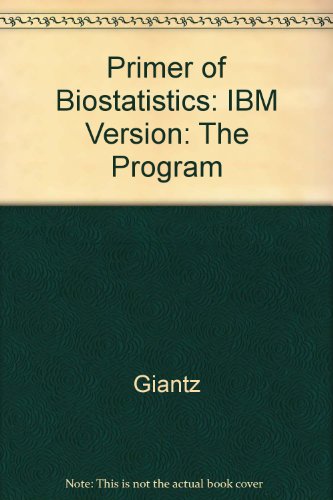 Primer of Biostatistics 0078641241 Book Cover