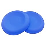 2pcs Yoga Knee Pad-Silicone Round Yoga Knee Pad Cushion Non Slip Portable Yoga Practice Mat Protect Elbows for Yoga Pilates Fitness Exercise