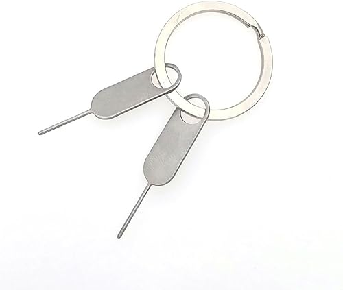 Miniatura 5 de Paquete de 2 herramientas universales de extracción de bandeja de tarjeta SIM con apertura SD para llavero para iPhone, iPad, Samsung Galaxy