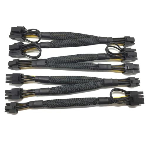 HSSDTECH 8Pin to 6+8Pin GPU�d���P�[�u���L�b�g LENOVO �p ThinkSystem SR650 4XH7A08794 35CM