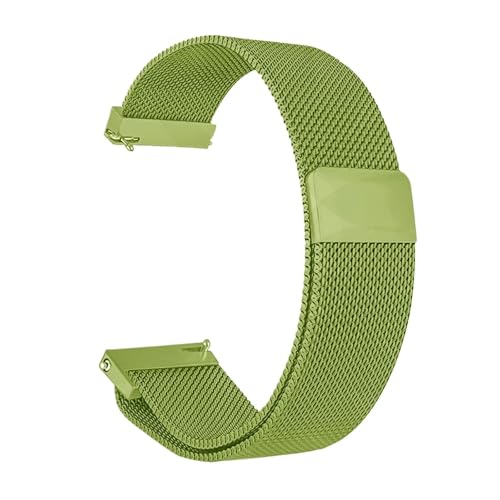 LMNJIUVD 20/22mm 7 6 5 4 40 44mm �X�e�����X�X�`�[���o���h GT3�u���X���b�g4�Ή� (MintGr�A22mm)