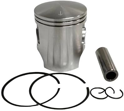 Engine Parts Piston Ring Set, Bore Size 58mm Piston Ring Kit Replacement Fit for YAMAHA RX135 RXK135