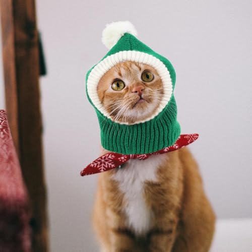 Gorro tejido SUPVOX para perros y gatos talla L miniatura 6