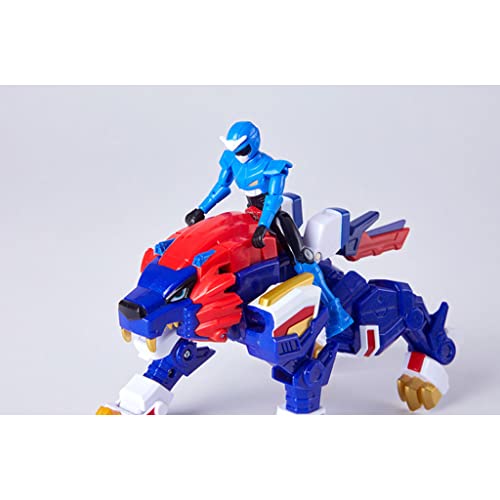 Mini Force Animaltron Lion Transformation Action Figure #TOP4