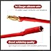 Hobbypark 4mm Banana Plugs Connector Extension Cable Wire for RC Brushless Motor ESC (3-Pack)