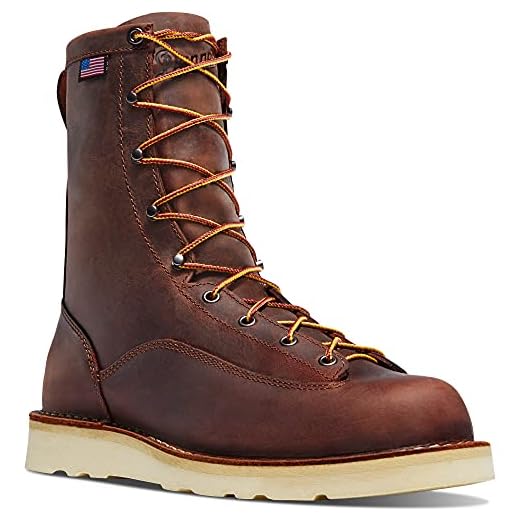 Danner Men's Bull Run 8-Inch BRN Cristy Work Boot,Brown,11 D US