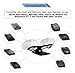 Ramtech Car Windshield Mount with Suction Cup Holder for Radar Laser Detector, Compatible with Escort Solo S2 S3 S4 4 5 RD-5110 / Redline, WMLD