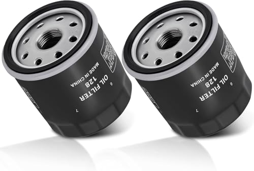 49065-0724 Oil Filter Replace 49065-7010 oil filter elment, for kawasaki FX850V FX801V FJ180V FH381-721V FH601-770D FX751-FX1000V Engine Models, AM107423 120-634 1016467,Heavy Duty,Leak-Proo ,2 Pack