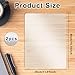 2pcs 15.7X11.8 in Plastic Placemats Matte Transparent Heat Resistant Washable Table Mats, Wipeable Clear Table Mat Large Vinyl Placemats for Table,Dining,Kitchen,Crafting,Hard Plastic Table Protector