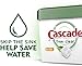 Cascade Pure Essentials Dishwasher Pods, ActionPacs Detergent, Lemon Essence, 58 Count