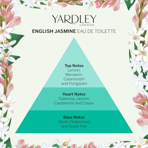 Yardley London English Jasmine Eau de Toilette 125ml - Perfume for Women, Gifting - Image 5